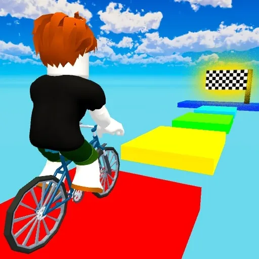 Play Obby But You're On A Bike online free